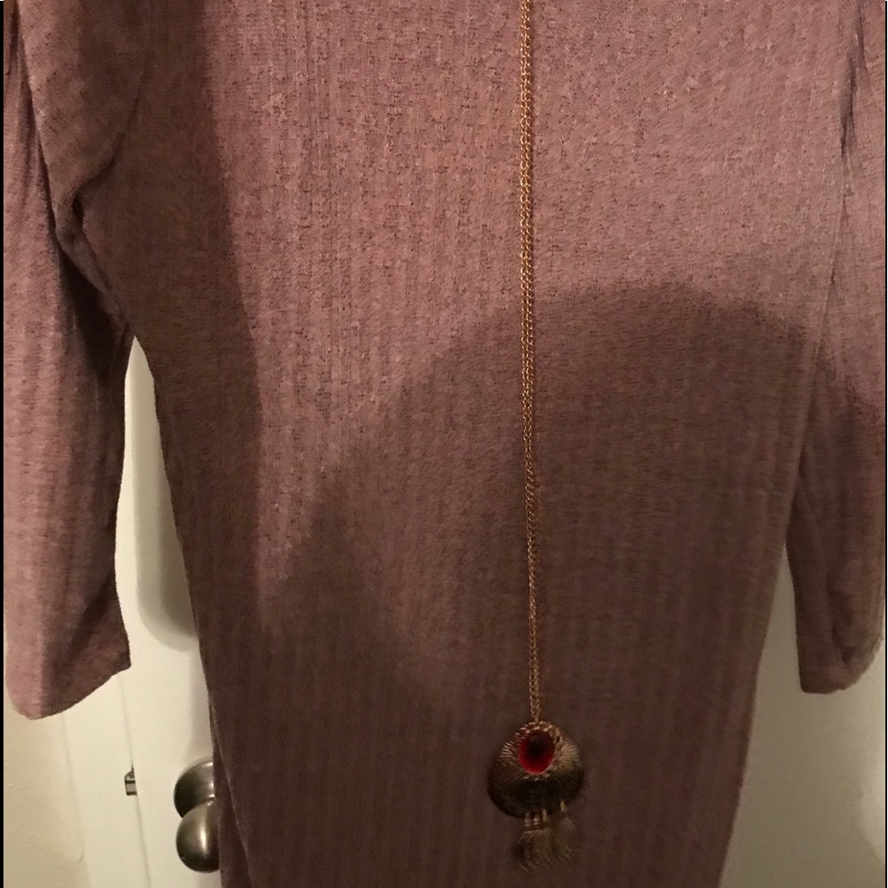 Light tan dress new without tags! It runs small